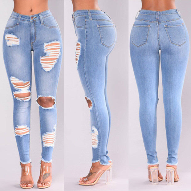PB Di Moda Fashion Style New ripped jeans