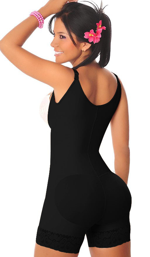 Peach hip corset