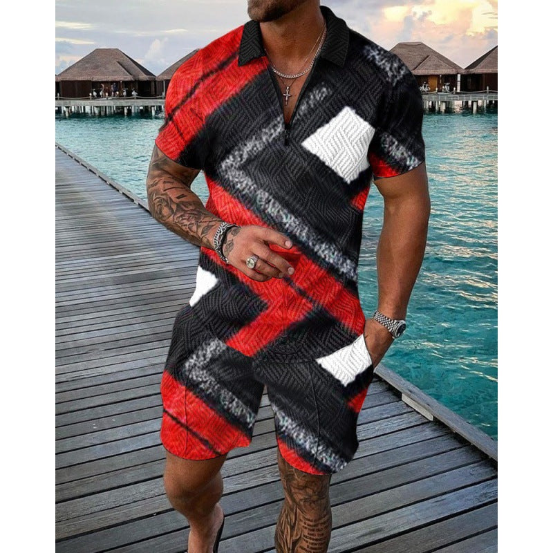 PB Di Moda Fashion Polo Suit Casual