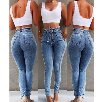 PB Di Moda Fashion Style Fringed jeans