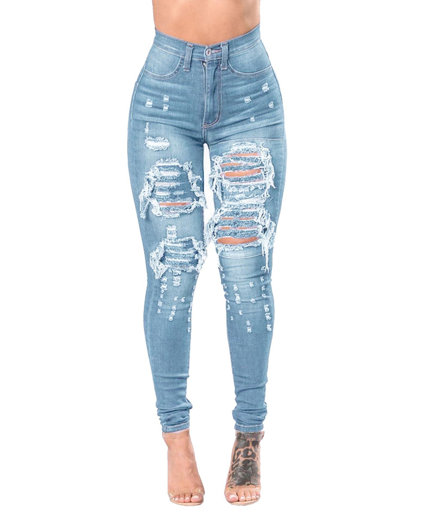 Ripped Denim Washed