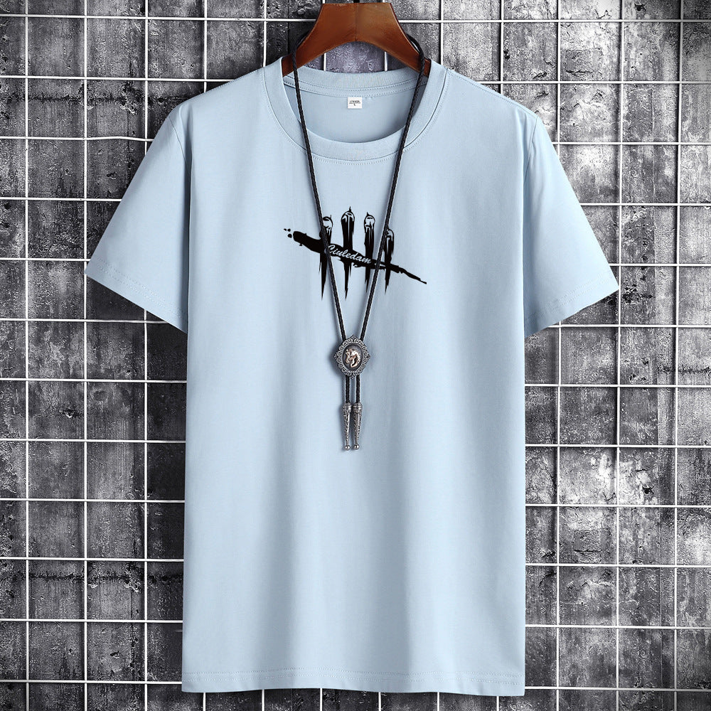 Men's Korean Style Trendy Short Sleeve T-shirt