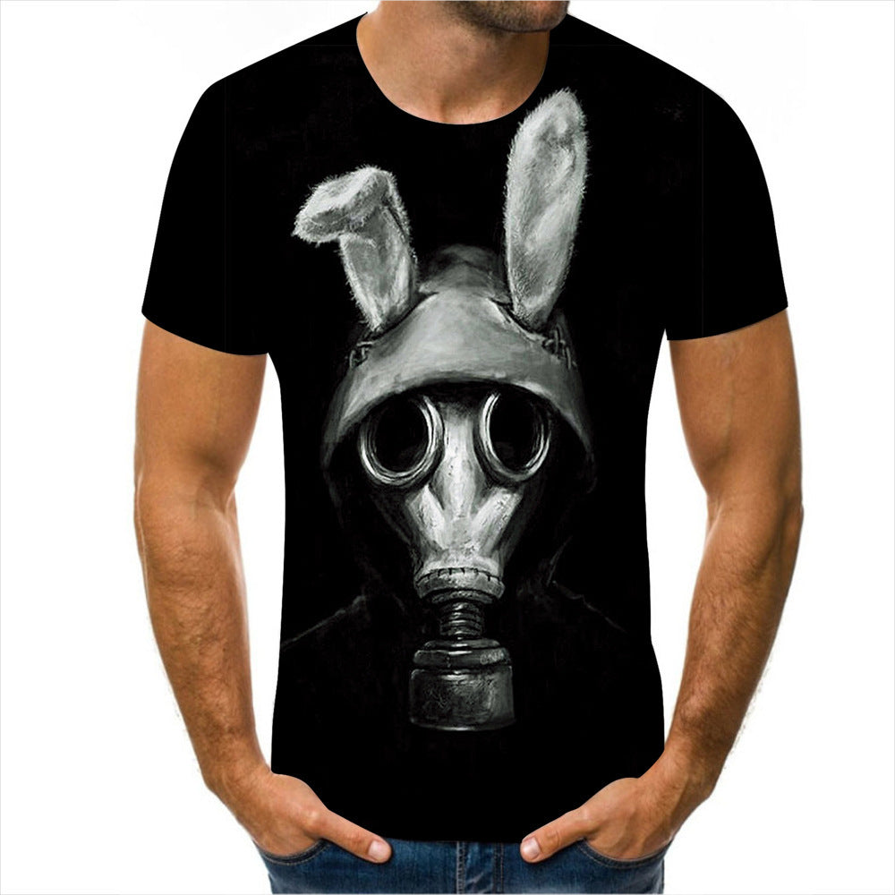 PB Di Moda Vintage Characteristic Animal Wetted Men's T-Shirt