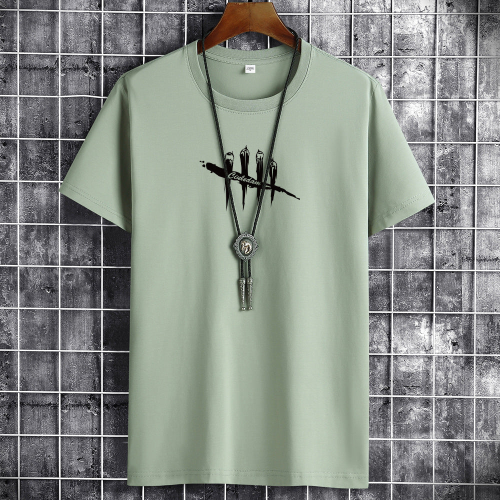 Men's Korean Style Trendy Short Sleeve T-shirt