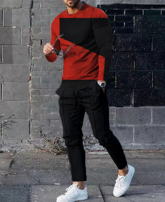 PB Di Moda Casual 3D Sweater Walking Suit