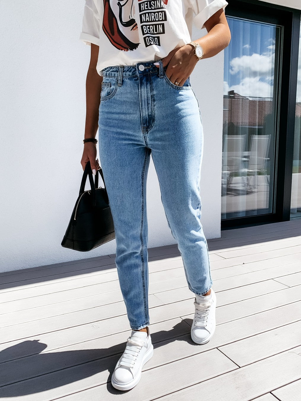 Casual Slim Trousers Womens Jeans