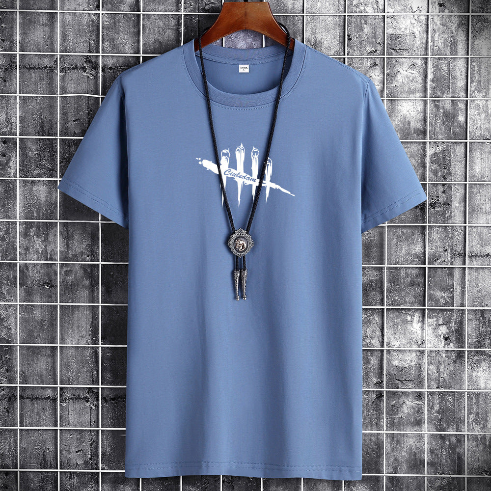 Men's Korean Style Trendy Short Sleeve T-shirt