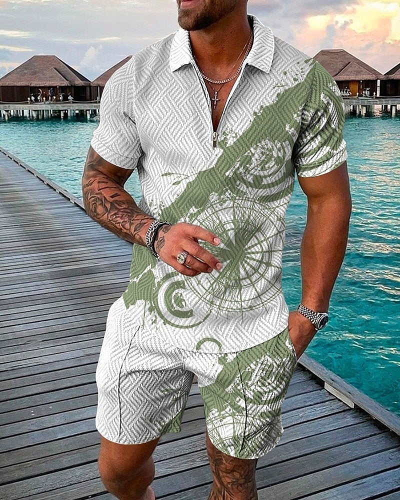 PB Di Moda Fashion Polo Suit Casual