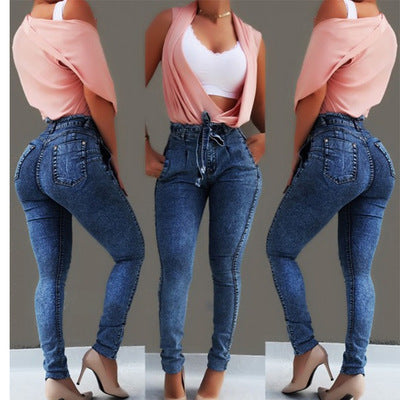 PB Di Moda Fashion Style Fringed jeans