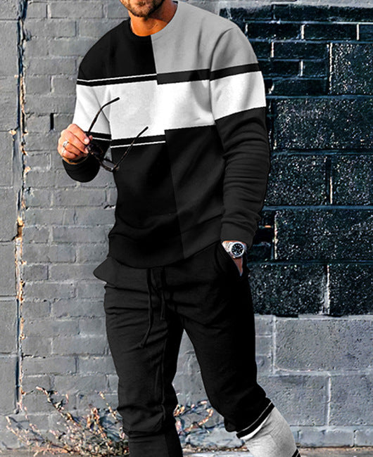 PB Di Moda Casual 3D Sweater Walking Suit