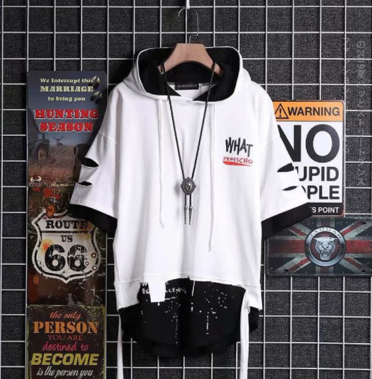 Men`s Top Style Stitched T Shirt