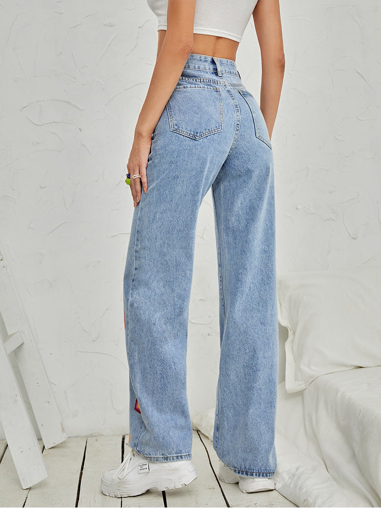 PB Di Moda Fashion Street Jeans Straight Leg