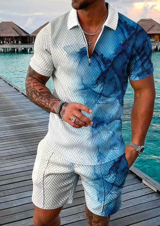 PB Di Moda Fashion Polo Suit Casual