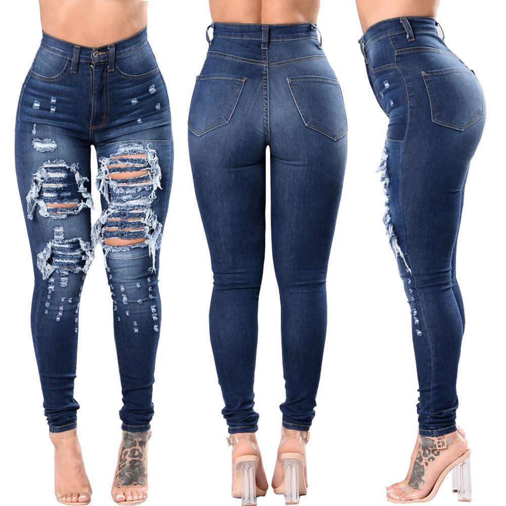 Ripped Denim Washed