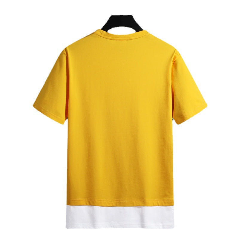 Men's Fashion Style Casual Cotton T-shirt