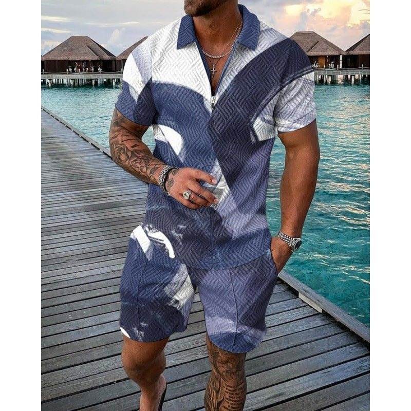 PB Di Moda Fashion Polo Suit Casual