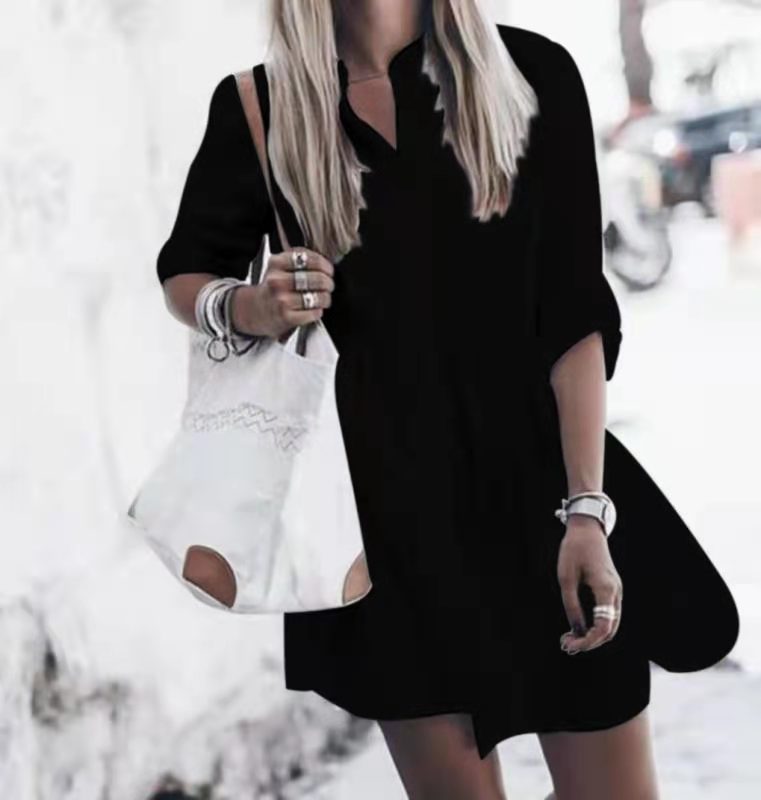 PB Di Moda Show Temperament Long Shirt Sleeves