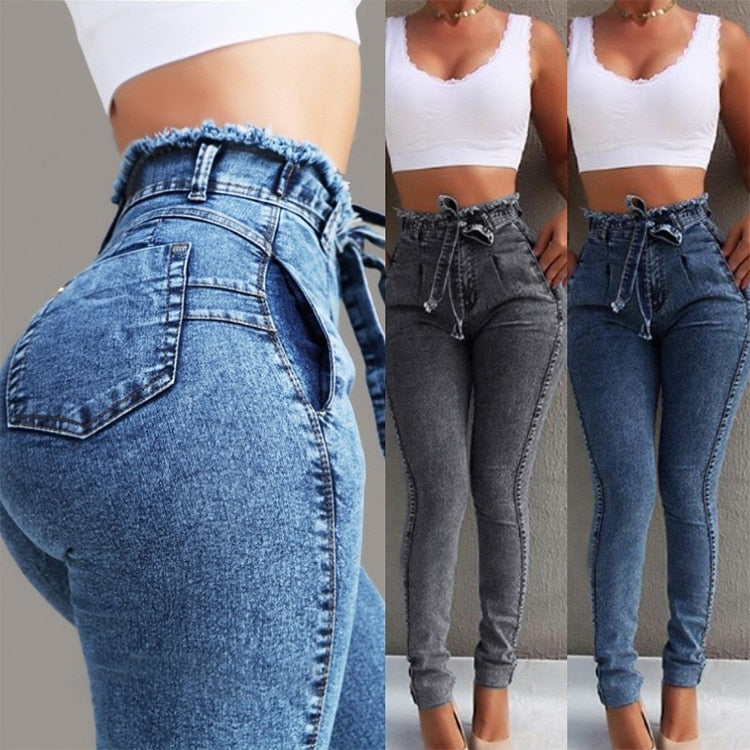 PB Di Moda Fashion Style Fringed jeans