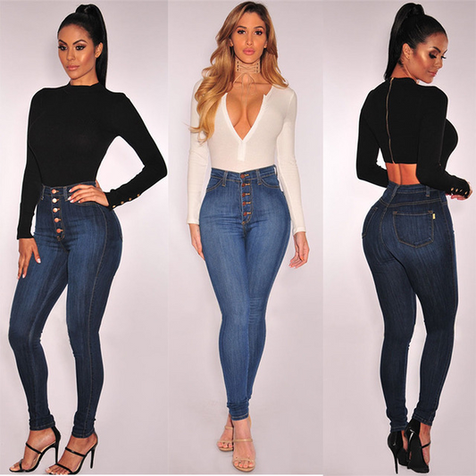 PB Di Moda Fashion Style waist sexy skinny jean