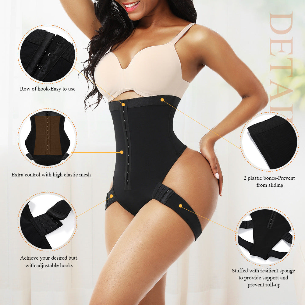 Fashion Simple Solid Color Abdominal Shaping Corset